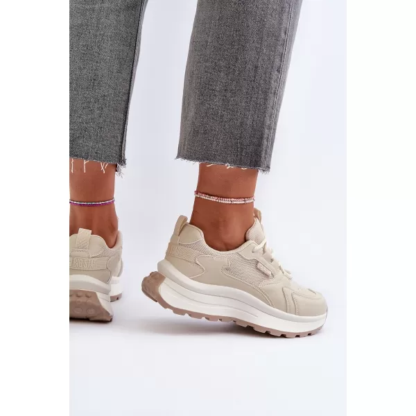  Adidasi de dama BIG STAR NN274A105 BEI Pantofi Big Star 