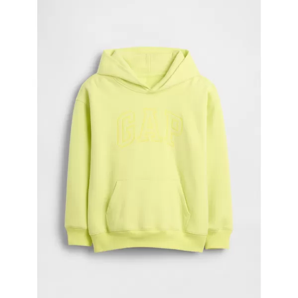  Hanorac pentru copii GAP RELAXED HOODIE PULLOVER 846224-02 LĂMÂIE 