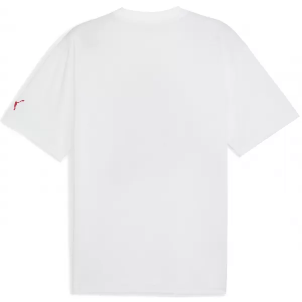  Tricou pentru bărbați PUMA HOOPAVERSE TEE 3 632891-01 PUMA ALB 