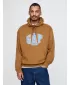 Hanorac pentru bărbați GAP LOGO PULLOVER HOODIE 744728-03 MARO STRĂLUCITOR