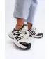 Adidași de damă BOTO ELLERAI 31565 ALB/NEGRU