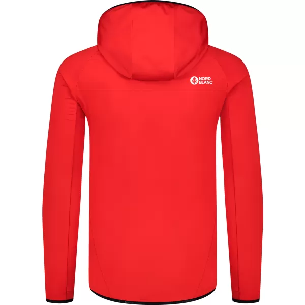  Hanorac powerfleece pentru bărbați NORDBLANC CREEK NBWFM8280 ROŞU 