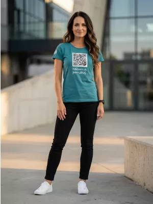 Tricou pentru femei SAM 73 PROKREPU 008 TURCOAZ