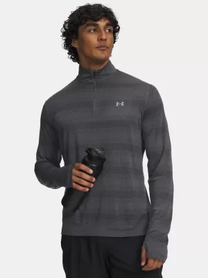 Tricou pentru bărbați UNDER ARMOUR UA VELOCITI 1/4 ZIP 6010887-025 GRI