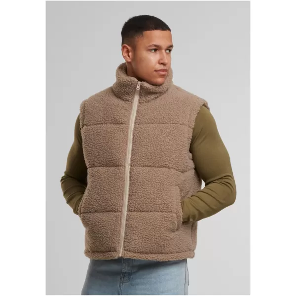  Vesta pentru bărbați URBAN CLASSICS TB7939 TAUP ÎNCHIS 