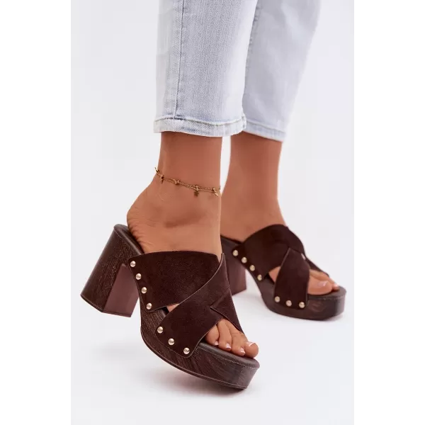  Sandale de dama BOTO NERELLE 41517 CAFEA 