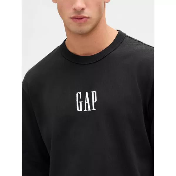  Tricou pentru bărbați GAP LONGSLEEVE TEE 838354-00 NOAPTE FĂRĂ LUNĂ 