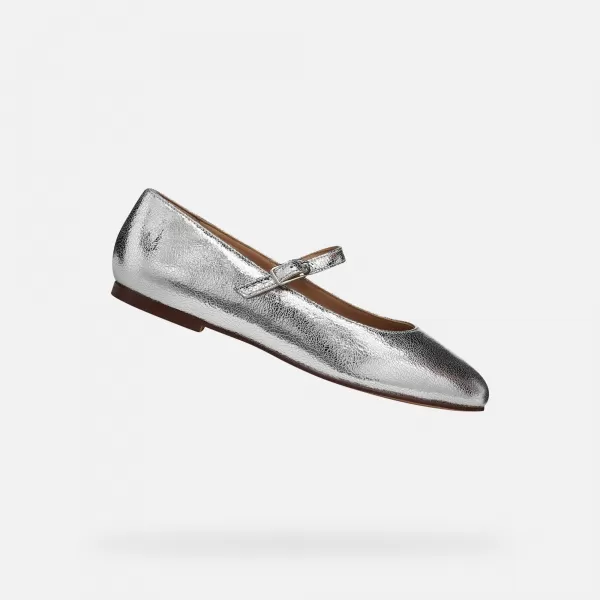  Balerini de dama GEOX MARSILEA G013151 ARGINT 