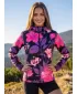Jachetă softshell premium pentru femei ALTISPORT VOJ/ALW115JACK01 VIOLET/NEGRU