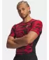 Tricou pentru bărbați UNDER ARMOUR HG PRINTED SS 6009657-002 NEGRU