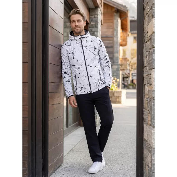  Jachetă softshell premium pentru bărbați ALTISPORT VOJ/ALM034JACK01 ALB 