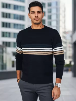 Pulover pentru bărbați DSTREET WX2323 ALBASTRU ÎNCHIS
