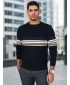 Pulover pentru bărbați DSTREET WX2323 ALBASTRU ÎNCHIS