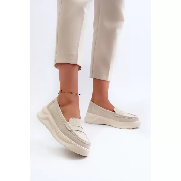  Mocasini de dama EVENTO FILIDIA BEJ 