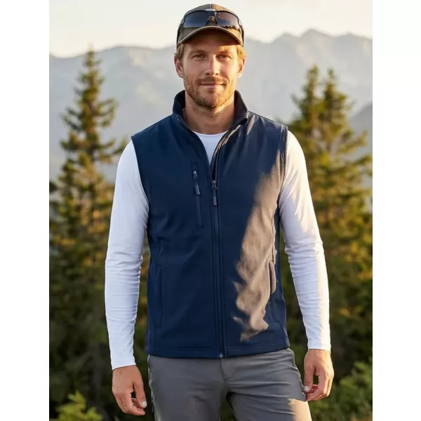  Vestă softshell pentru bărbați ALTISPORT NoPrint NP/ALM865 ALBASTRU MARIN 