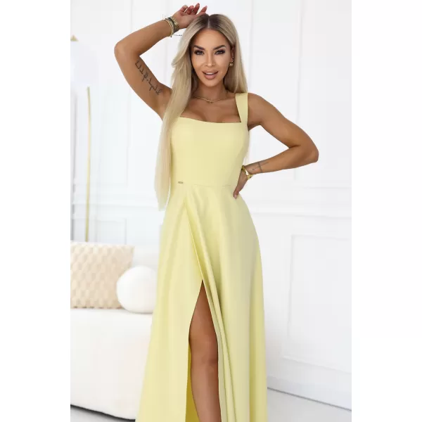  Rochie NUMOCO 633-3 GALBEN DE UNT 