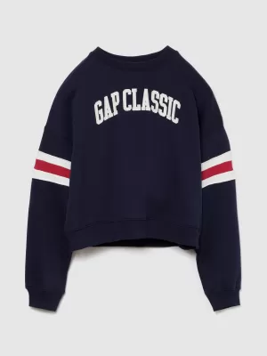 Hanorac de dama GAP LOGO SWEATSHIRT 799272-03 SIGLA UNIFORMEI MARINEI