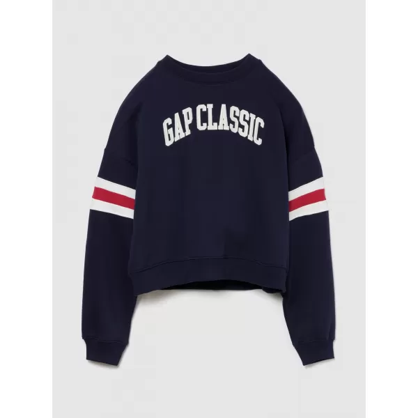  Hanorac de dama GAP LOGO SWEATSHIRT 799272-03 SIGLA UNIFORMEI MARINEI 