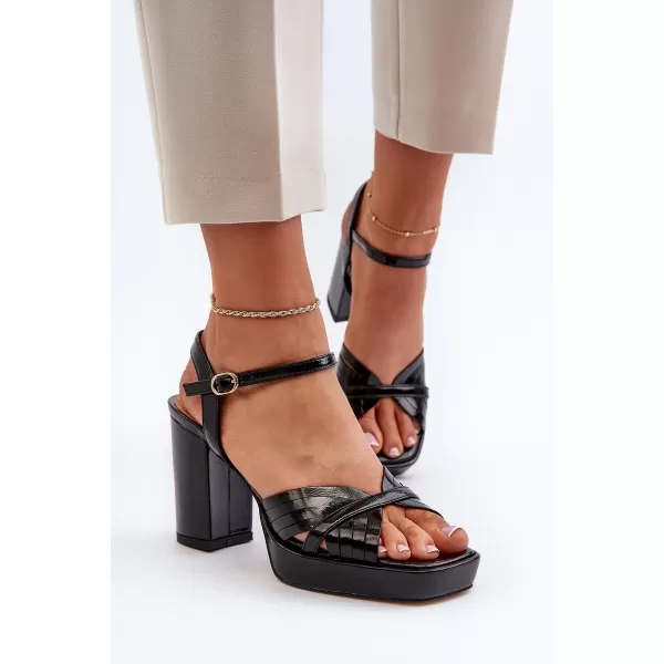  Sandale de dama D&A MR38-668 NEGRU 