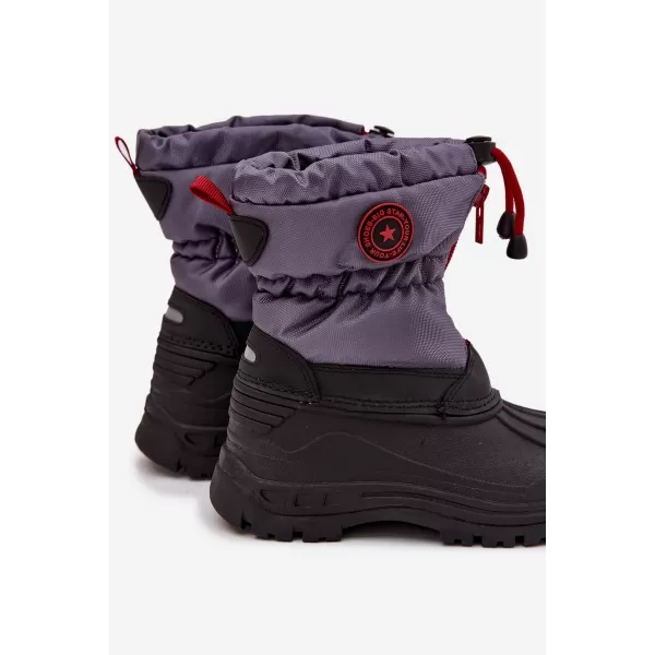  Cizme de zapada copii BIG STAR SS374031 NEGRI Pantofi Big Star 