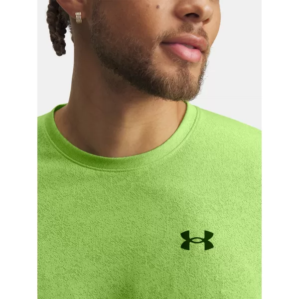  Tricou pentru bărbați UNDER ARMOUR UA TECH TEE PIXELATE 6005920-391 VERDE 