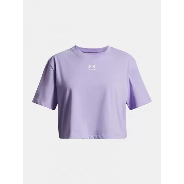  Tricou fetita UNDER ARMOUR UA RIVAL SS 1389755-538 VIOLET 