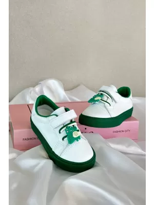 Adidași pentru copii BOTO PENNYN 32801 ALB/VERDE