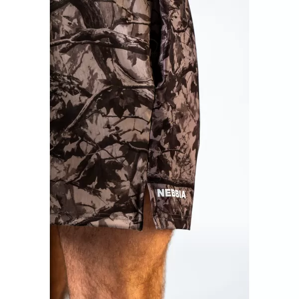  Pantaloni scurți de antrenament POWER 902 LIGHT BROWN CAMO Nebbia 
