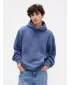 Hanorac pentru bărbați GAP OVERSIZED HOODIE PULLOVER 871808-01 PISTA ALBASTRA