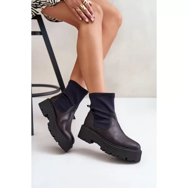  Pantofi de dama ZAZOO 2947 NEGRU 