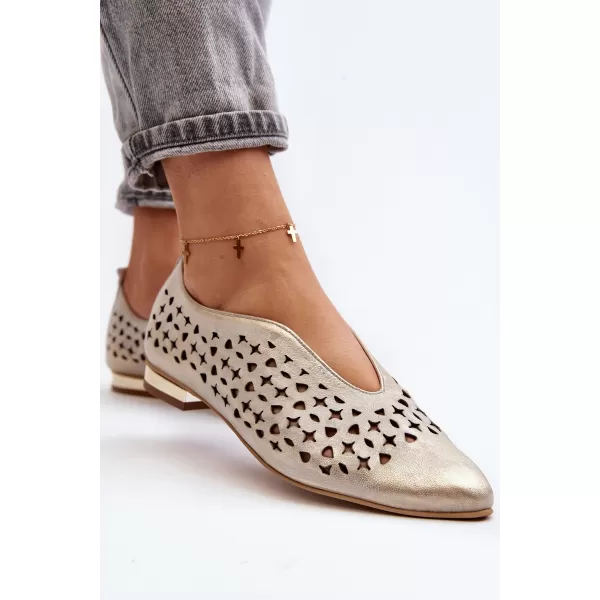  Balerini de dama ZAZOO 2883 AUR 