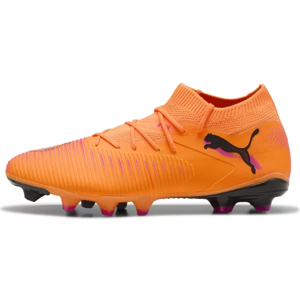  Cizme PUMA FUTURE 8 MATCH FG/AG 108593-03 HEAT FIRE/ CĂLDURĂ FOC/PUMA NEGRU/RAVISH 