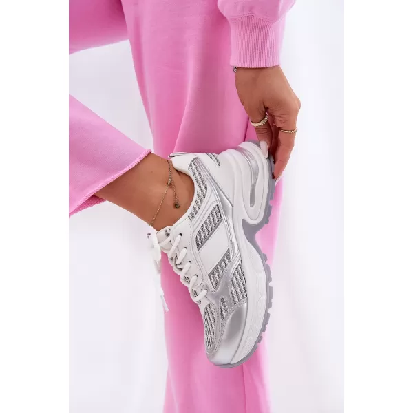 Adidași de damă BIG STAR RR274A195 WHITE Pantofi Big Star 
