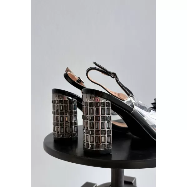  Sandale de dama D&A MR52-237 NEGRU 