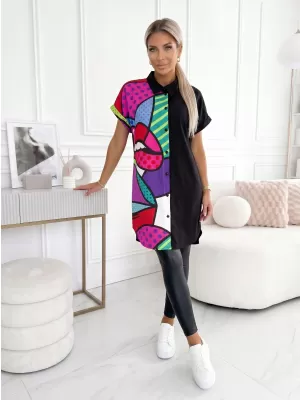 Cămașă de damă ALTISPORT HALIMA NEGRU