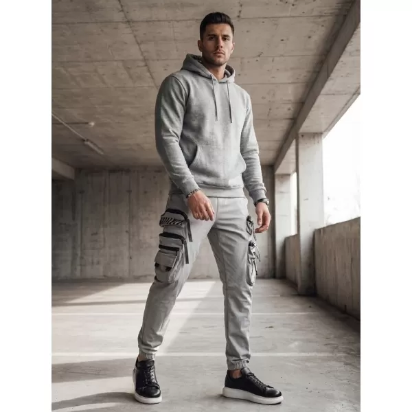  Pantaloni pentru bărbați DSTREET UX4159 GRI ÎNCHIS 