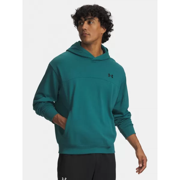  Hanorac pentru bărbați UNDER ARMOUR UA RIVAL LW HOODIE 6012335-338 NEGRU 