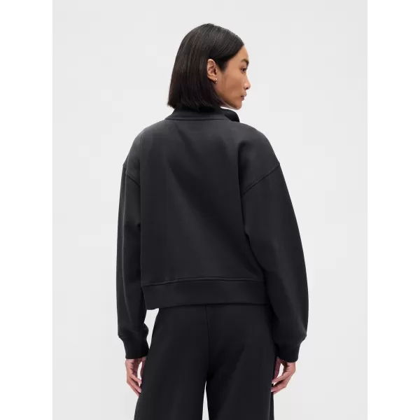  Hanorac de dama GAP LOGO HALF ZIP 852841-01 NOAPTE FĂRĂ LUNĂ 
