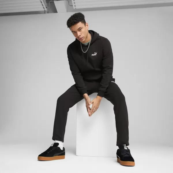  Hanorac pentru bărbați PUMA ESS SMALL NO. 1 LOGO HOODIE 682574-01 PUMA NEGRU 