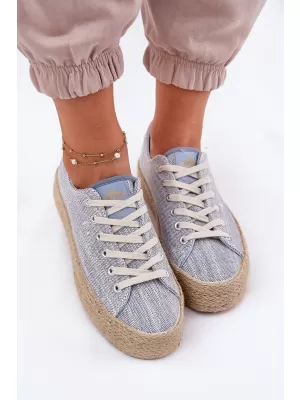 Adidași de damă LEE COOPER LCW-25-02-3284 ALBASTRU DESCHIS