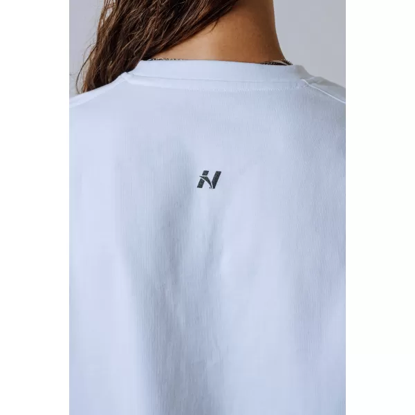  Tricou relaxat POWER 894 WHITE Nebbia 