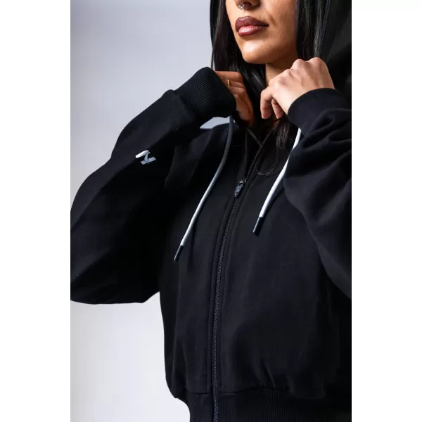  Hanorac cu fermoar POWER 895 BLACK Nebbia 