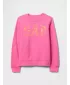 Hanorac pentru copii GAP LOGO CREWNECK SWEATSHIRT 760725-02 ROZ REMARCABIL