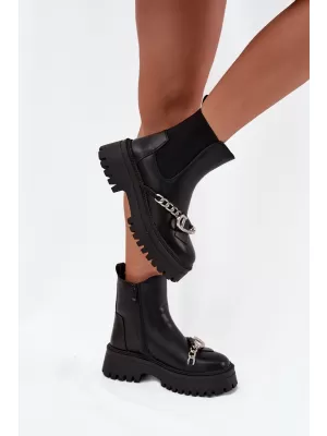 Pantofi de dama BOTO MARVELLA 38861 NEGRU