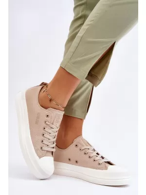 Adidasi de dama BIG STAR LL274969 BEI Pantofi Big Star