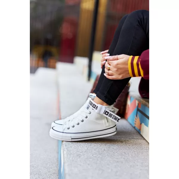  Adidași de damă BIG STAR GG274027 WHITE Pantofi Big Star 