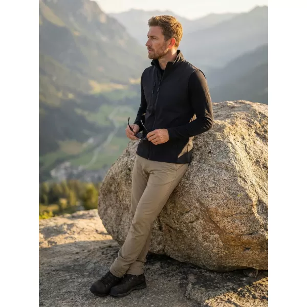  Vestă softshell pentru bărbați ALTISPORT NoPrint NP/ALM865 GRI ABANOS 