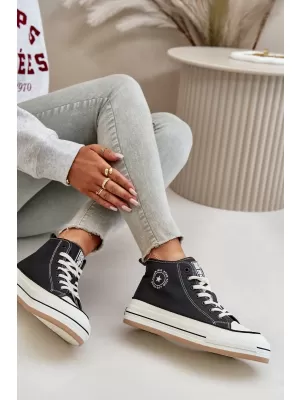 Adidași de damă BIG STAR OO274062 NEGRI Pantofi Big Star