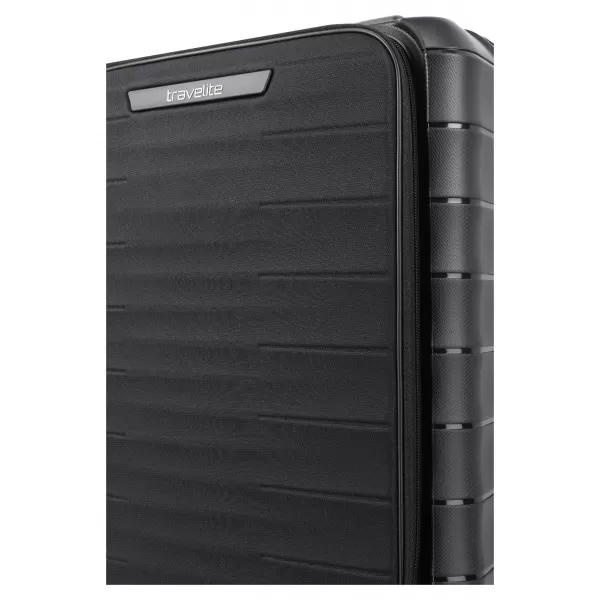  Valiză TRAVELITE Mooby S,M,L Front pocket NEGRU 