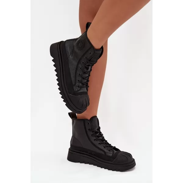  Adidași de damă BIG STAR OO274A355 NEGRI Pantofi Big Star 
